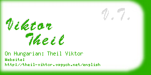 viktor theil business card